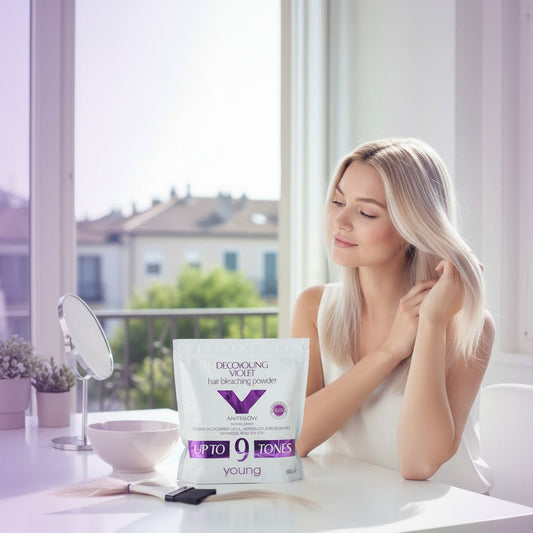 Cum se neutralizează galbenul din păr după decolorare