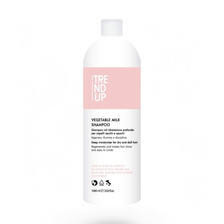 Șampon cu Lapte Vegetal 1000 ml | Hidratare Naturală și Suplețe profesional pentru păr – John Hair