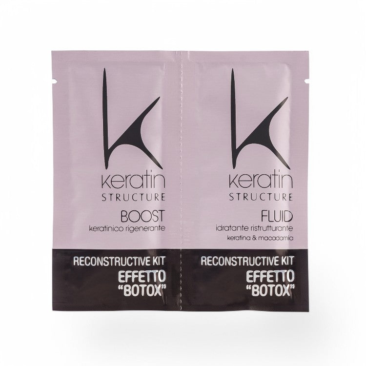 Tratament Botox cu keratină 2x12 ml – păr neted, regenerat și strălucitor