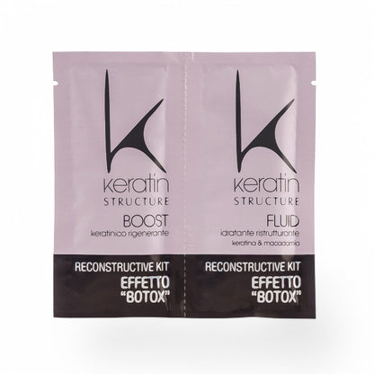 Tratament Botox cu keratină 2x12 ml – păr neted, regenerat și strălucitor