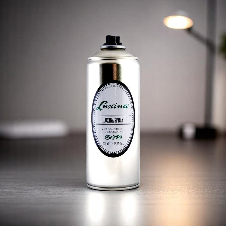 Spray Cremă Luxina 400 ml | Netezire, Textură și Strălucire profesional pentru păr – John Hair