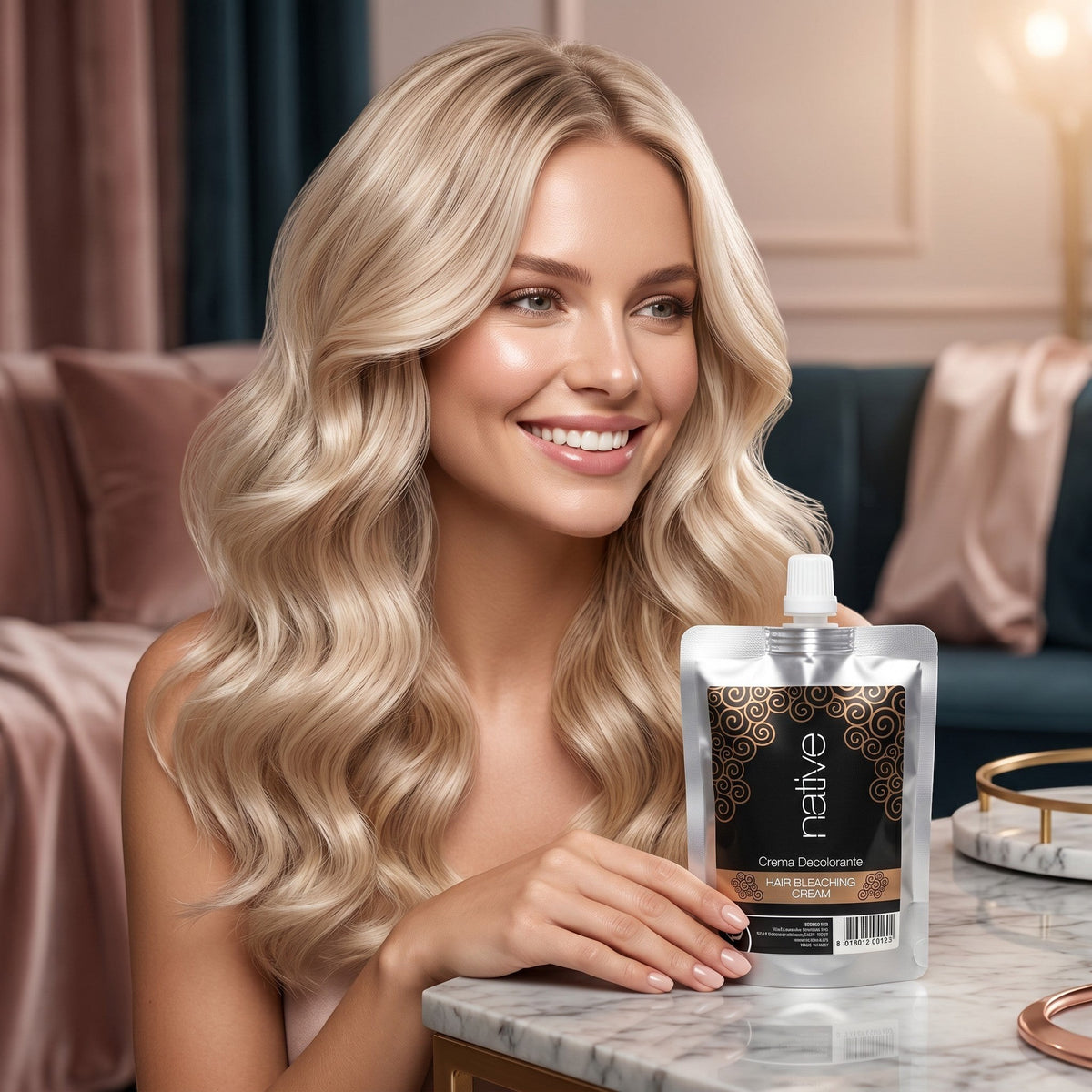 Colorare profesională fără amoniac, ideală pentru toate tipurile de păr. Uleiul de argan și keratina mențin elasticitatea, hidratarea și strălucirea naturală a firului de păr.