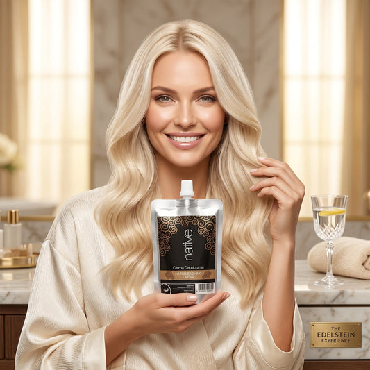 Vopsea profesională fără amoniac, îmbogățită cu ulei de argan și keratină. Oferă culoare intensă, acoperire uniformă și protecție maximă pentru un păr sănătos și strălucitor.