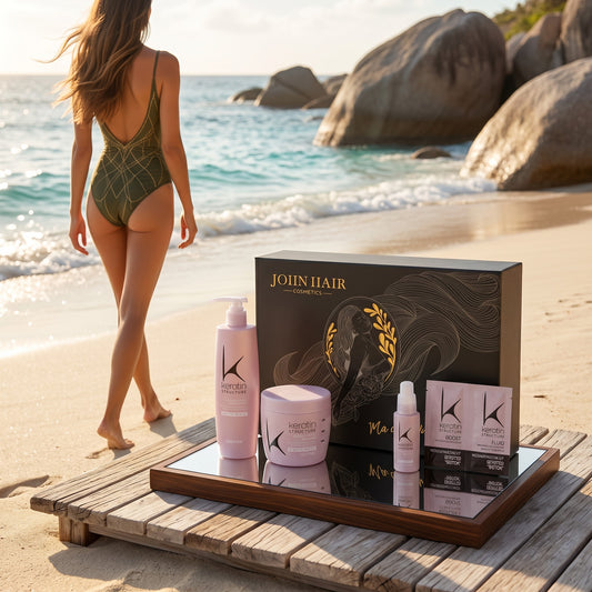 Tratament Keratin Structure în ambalaj special profesional pentru păr – John Hair