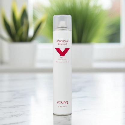 Spray fixativ cu fixare medie pentru volum si stralucire HAIR SPRAY Lacca STRONGFIX 500ml