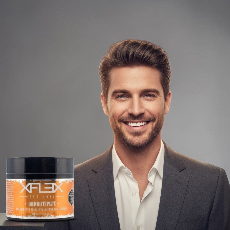 Ceară pentru bărbați 100 ml – styling mat cu fixare puternică și extract de hamei