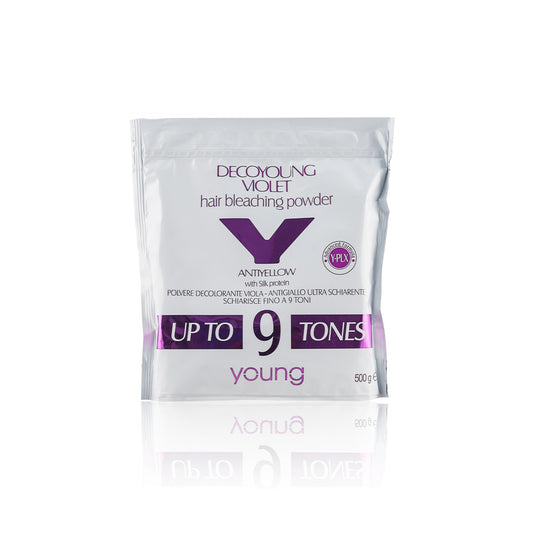 DecoYoung Violet Y-PLX Pulbere decolorantă 500 g - John Hair #