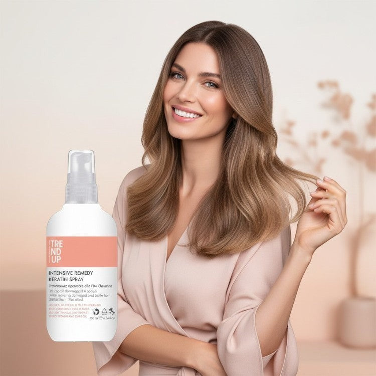 Spray Intensive Remedy cu keratină pentru îngrijire profesională și reparare intensivă a părului