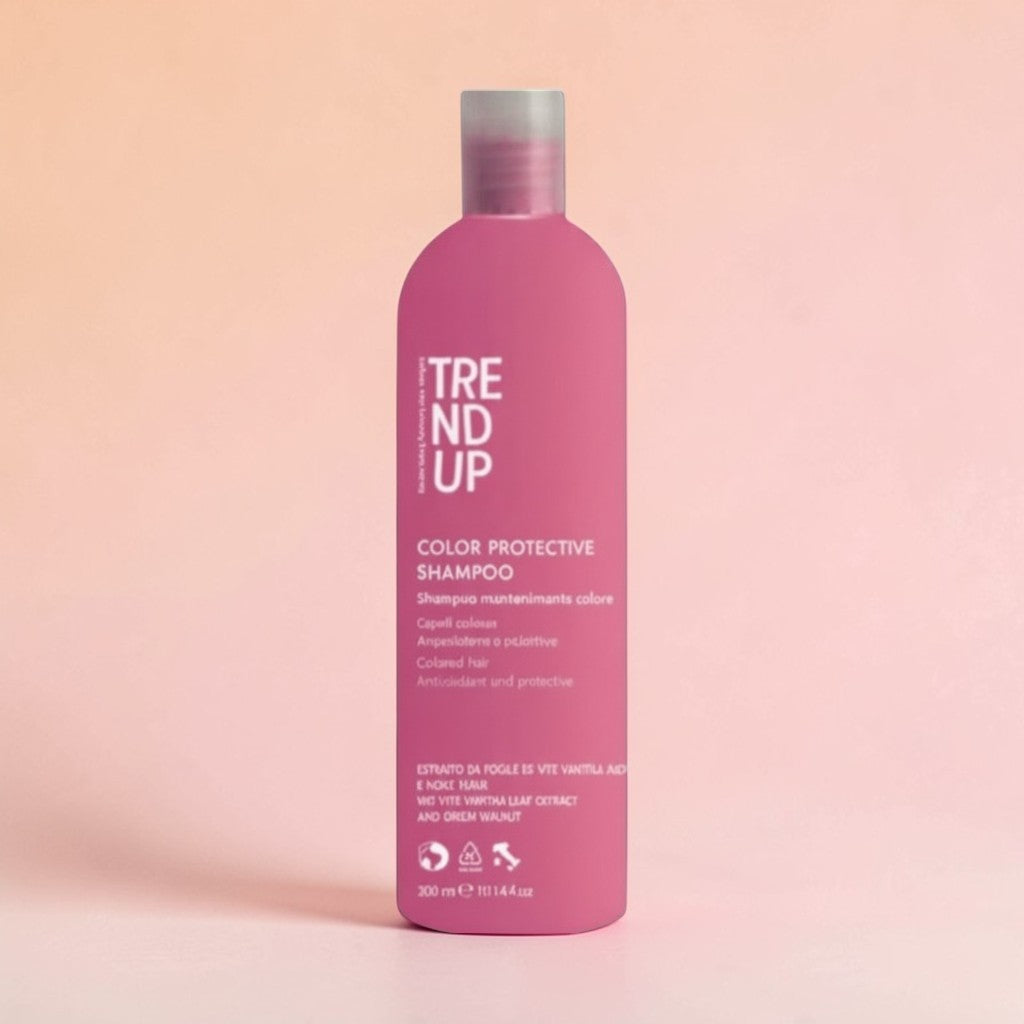 John Hair Color Lock Shampoo 300ml, pink bottle, for colored hair, sulfate-free, antioxidant and protective.