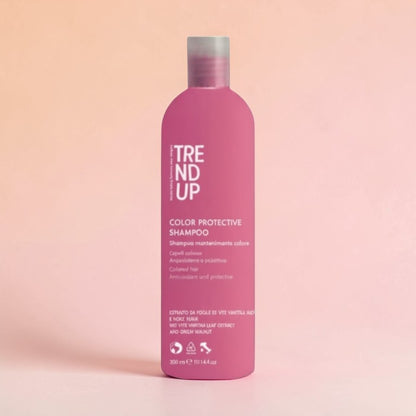 John Hair Color Lock Shampoo 300ml, pink bottle, for colored hair, sulfate-free, antioxidant and protective.