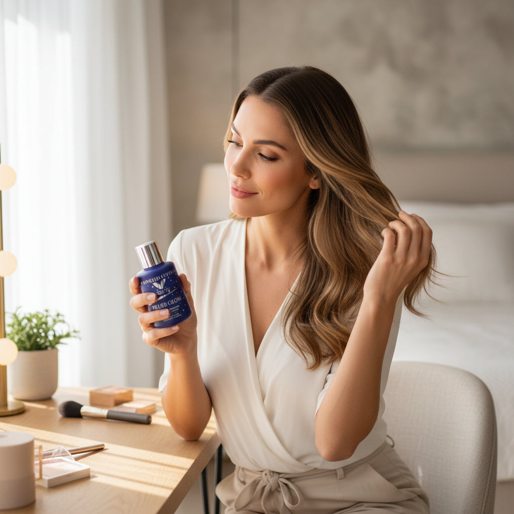 ✨Ser pentru reconstrucția fibrei capilare 75 ml –Filler Glow – Ediție limitată ✨