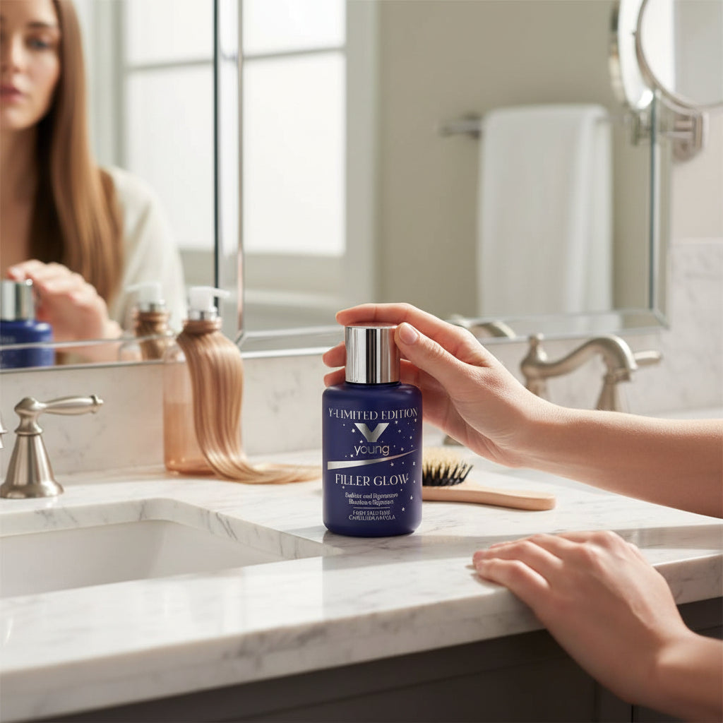 ✨Ser pentru reconstrucția fibrei capilare 75 ml –Filler Glow – Ediție limitată ✨