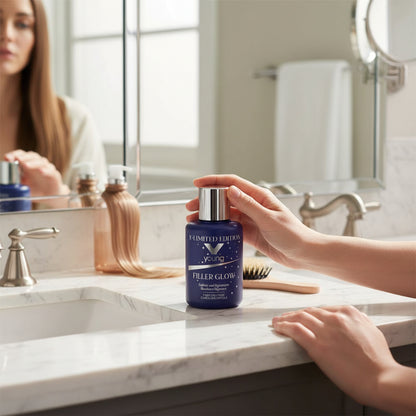 ✨Ser pentru reconstrucția fibrei capilare 75 ml –Filler Glow – Ediție limitată ✨