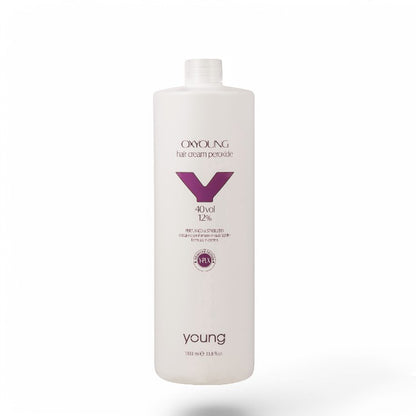 Emulsie oxidantă Young Y-Plex pentru vopsea de păr persistentă 40Vol/12% 1000ML
