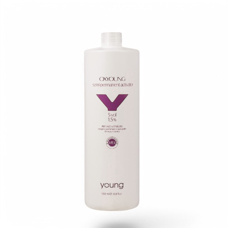 Emulsie oxidantă Young Y-Plex pentru tonifiere intensivă 5Vol/1.5% 1000ML profesional pentru păr – John Hair