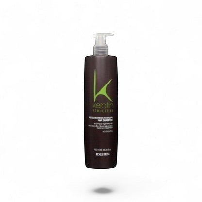 Șampon regenerator cu keratină 750 ml – reparare intensă pentru păr deteriorat – John Hair
