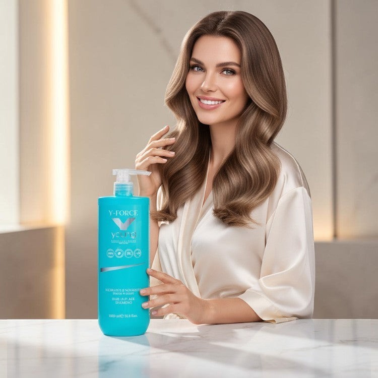 Șampon pentru păr matur 1000 ml – hidratare și regenerare anti-aging intensă
