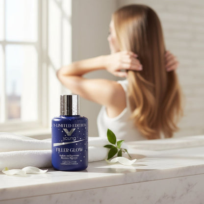 Ser Filler Glow pentru păr 75 ml – reparare intensivă și efect de strălucire pentru păr degradat