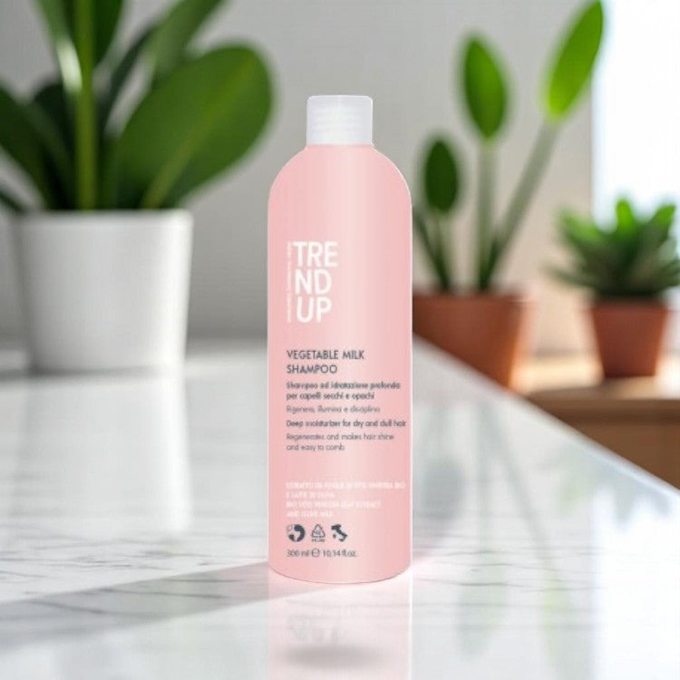 Șampon Natural cu Lapte Vegetal 300 ml | Îngrijire Zilnică pentru Toate Tipurile de Păr profesional pentru păr – John Hair