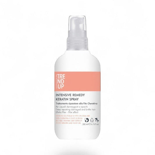 Spray profesional cu keratină Intensive Remedy 200 ml pentru repararea și hidratarea părului deteriorat – John Hair