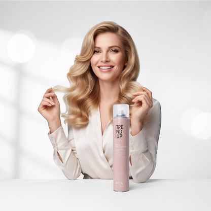 Spray fixativ pentru styling profesional cu fixare flexibilă și aspect natural