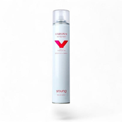 Spray fixativ profesional cu fixare medie pentru volum și strălucire naturală a părului