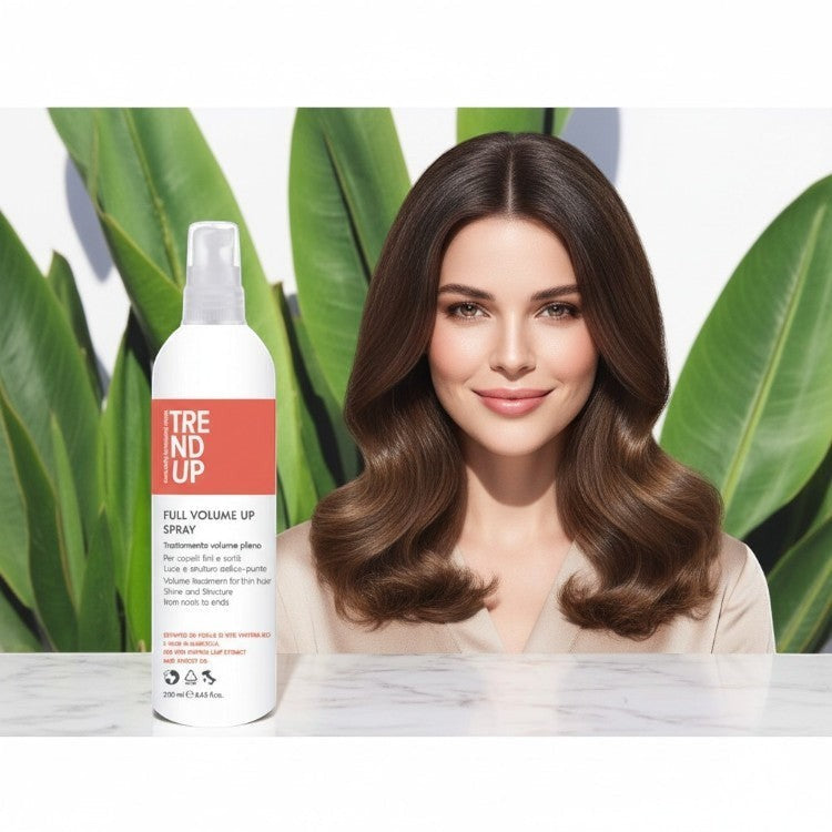 Spray volumizant pentru ridicarea rădăcinii și revitalizarea părului fin