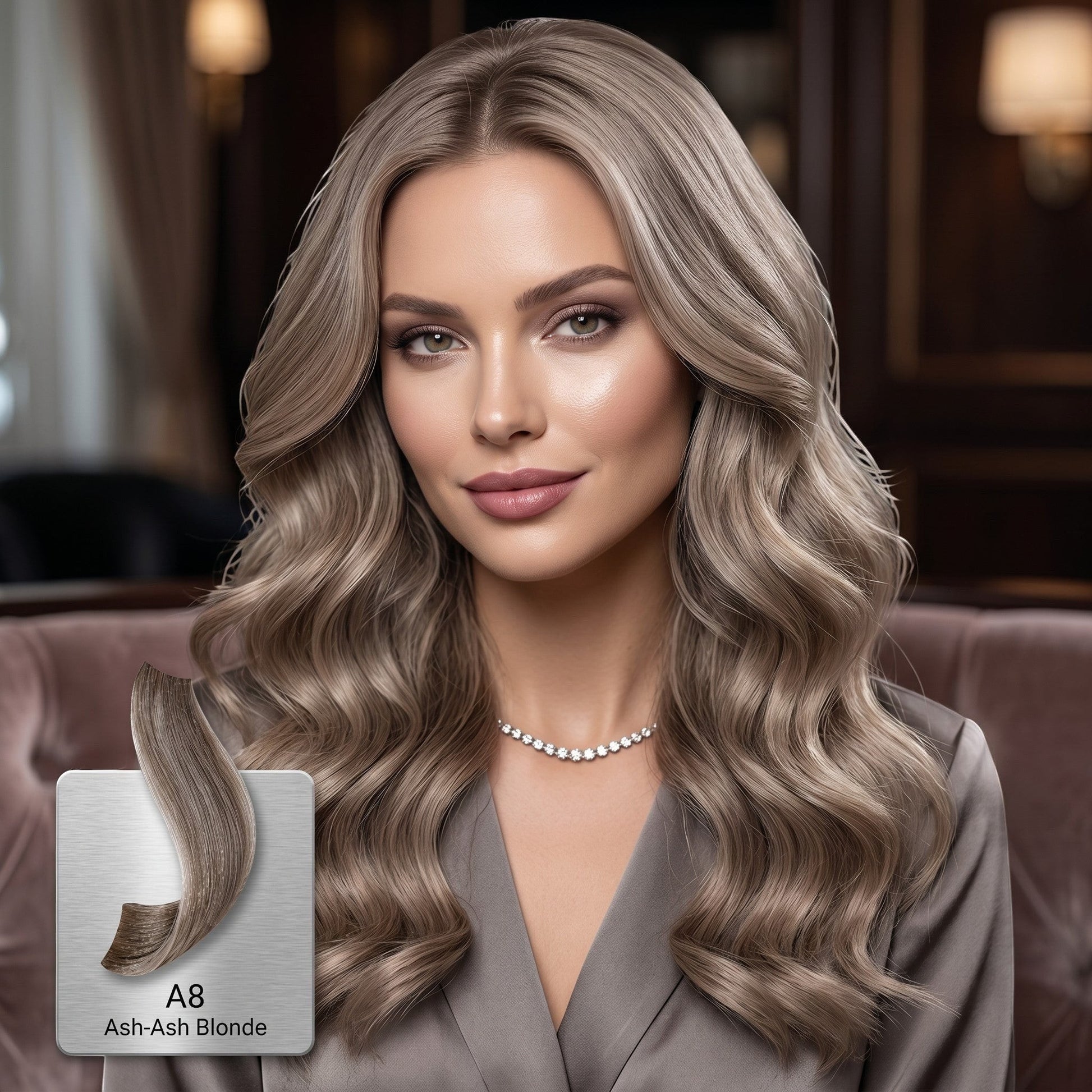 Nuanța 8.32 Cappuccino oferă reflexe naturale, acoperire perfectă și rezultate profesionale de lungă durată.