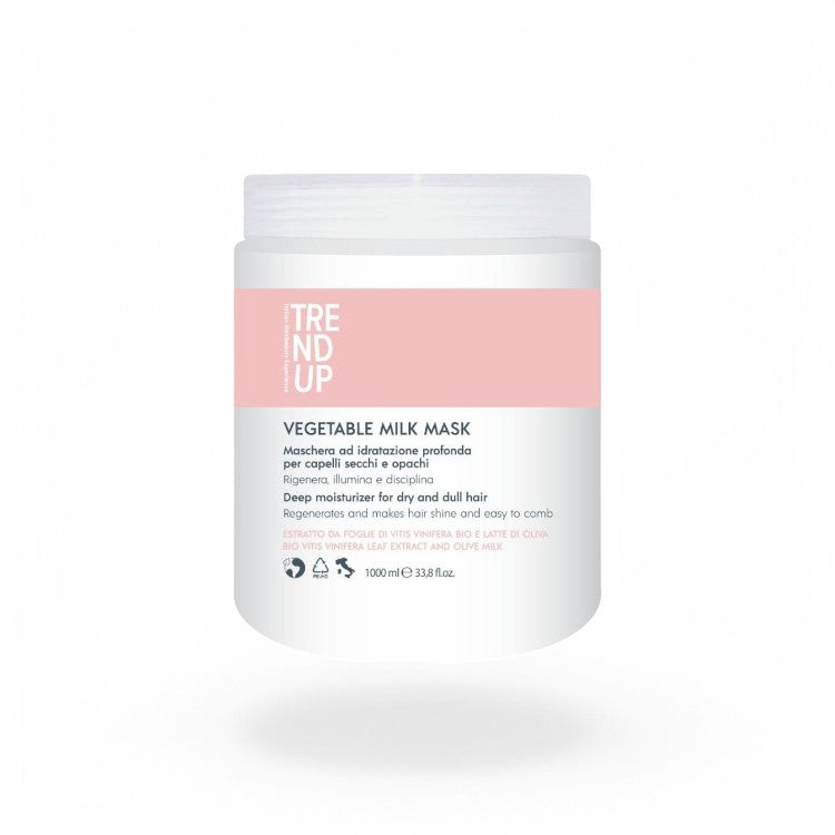 Mască cu Lapte Vegetal 1000 ml | Nutriție pentru Păr Uscat