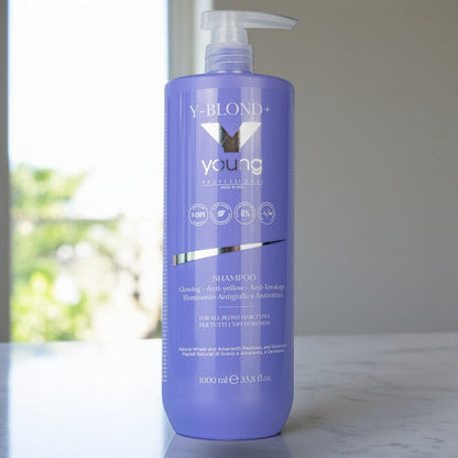 Șampon neutralizant 1000 ml – pentru reflexe reci și păr strălucitor