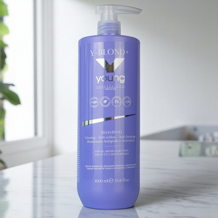 Șampon neutralizant 1000 ml – pentru reflexe reci și păr strălucitor