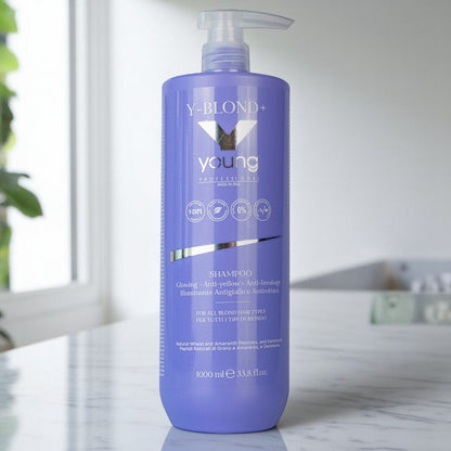 Șampon neutralizant 1000 ml – pentru reflexe reci și păr strălucitor