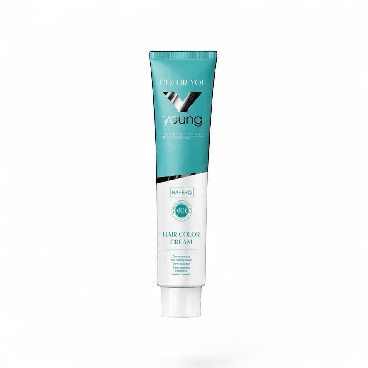 Vopsea profesională Young Color 7.34 Golden Vanilla inspirată de tonurile calde ale vaniliei aurii, pentru un blond elegant, luminos și de lungă durată.